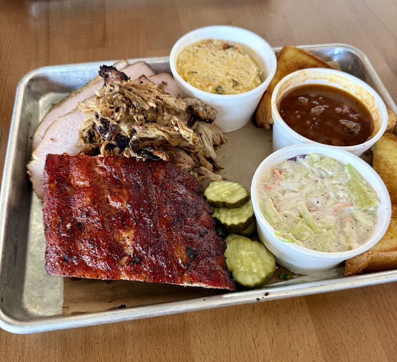 Food and interior photo 3 at Whatcha Smokin BBQ & Brew in Luther