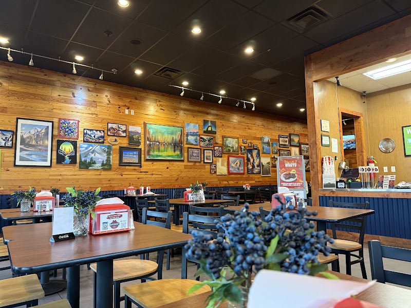 Food and interior photo 3 at Huckleberry Grill in Salt Lake City