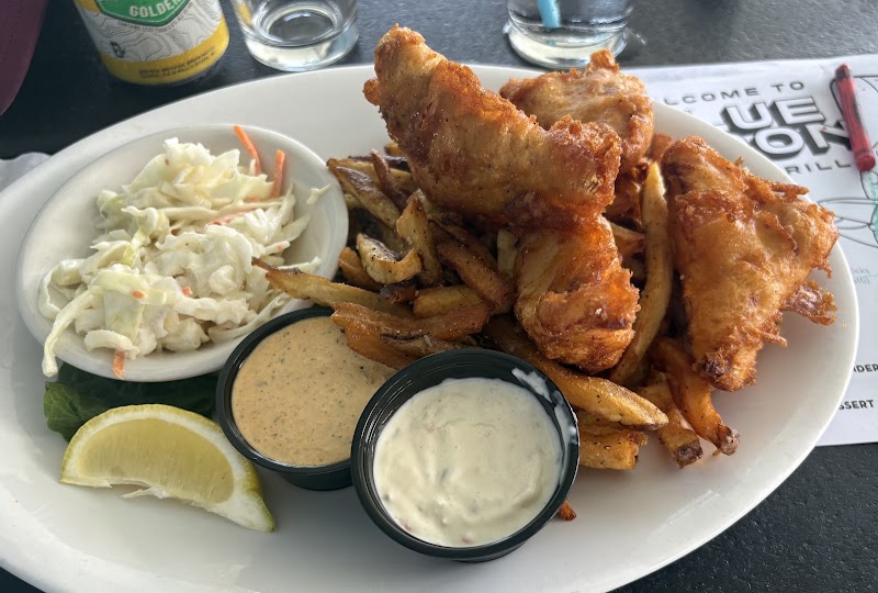 Food and interior photo 4 at Blue Moon Beach Grill in Nags Head