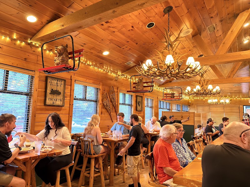 Food and interior photo 1 at Muddy Moose Restaurant & Pub in Conway
