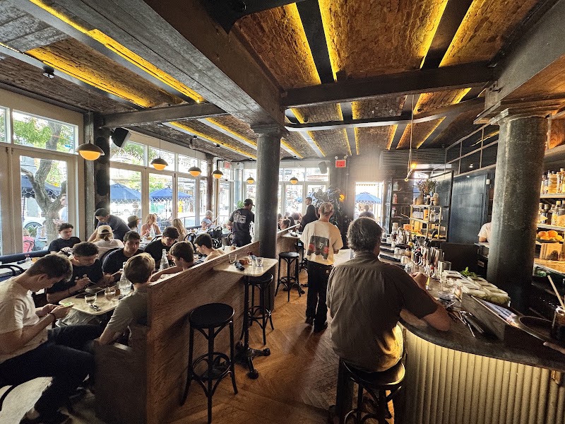 Food and interior photo 1 at Dudleys in New York
