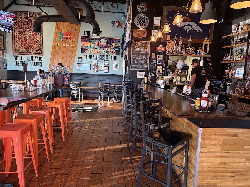 Food and interior photo 1 at Lebowski's Taproom in Colorado Springs
