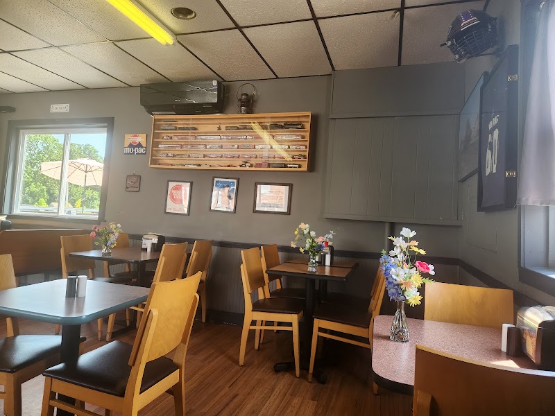 Food and interior photo 4 at Off The Rails Burger Bar in Pacific