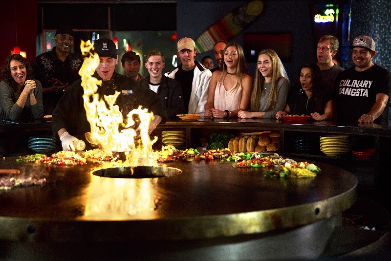 Food and interior photo 5 at FiRE+iCE Interactive Grill & Bar in Boston