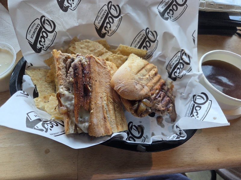 Food and interior photo 1 at Doc's Sandwich Shop in Shreveport