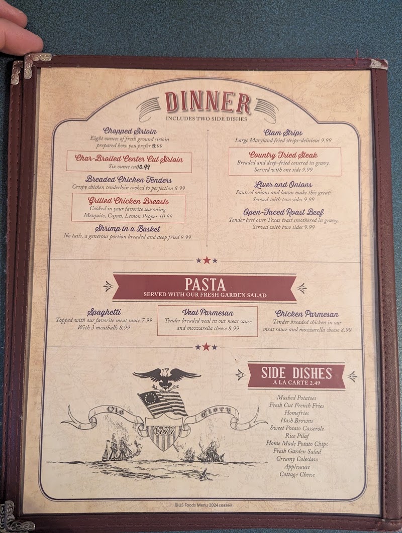 Food and interior photo 5 at Paul Revere Family Restaurant in Mansfield