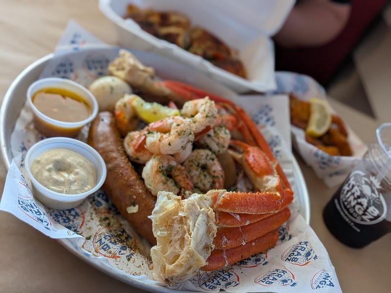 Food and interior photo 3 at Krab Kingz Springfield in Springfield