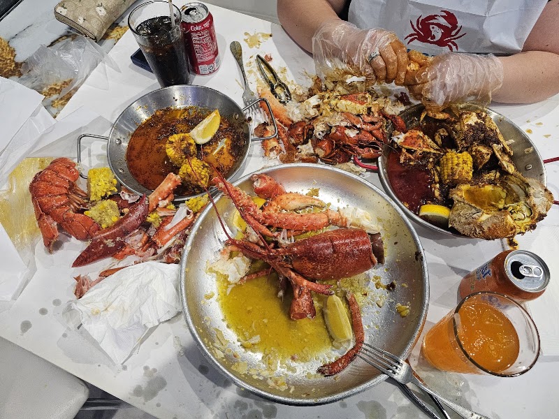 Food and interior photo 5 at Ocean Seafood Boil in Las Vegas