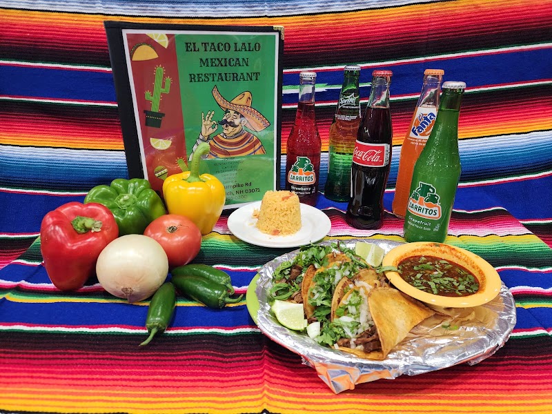 Food and interior photo 1 at El Taco Lalo Mexican Restaurant in New Ipswich