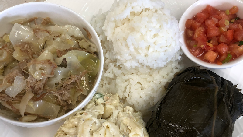 Food and interior photo 1 at Kaaloa's Super J's in Captain Cook