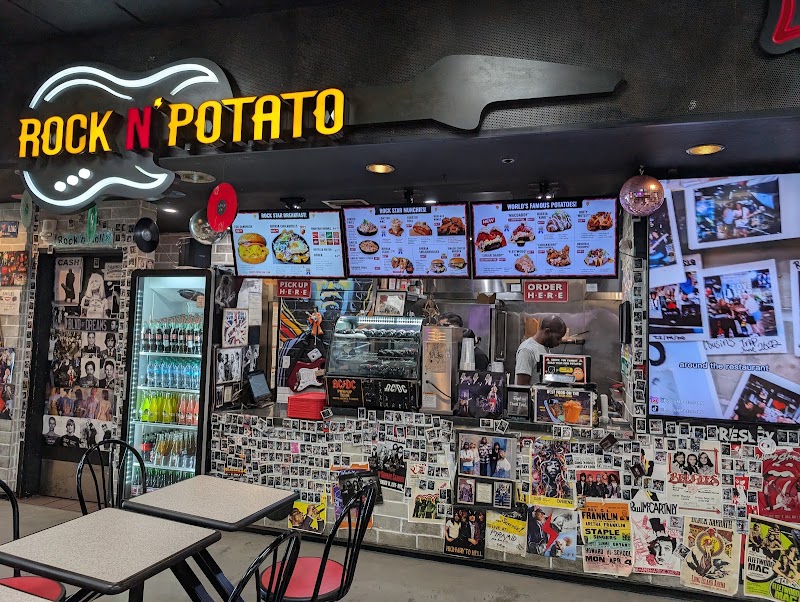 Food and interior photo 2 at Rock N’ Potato in Las Vegas