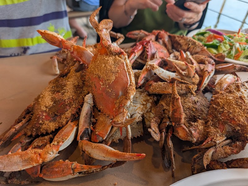Food and interior photo 3 at Cantler's Riverside Inn in Annapolis