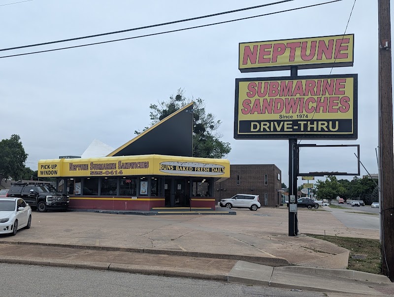 Food and interior photo 2 at Neptune Submarine Sandwiches in Oklahoma City