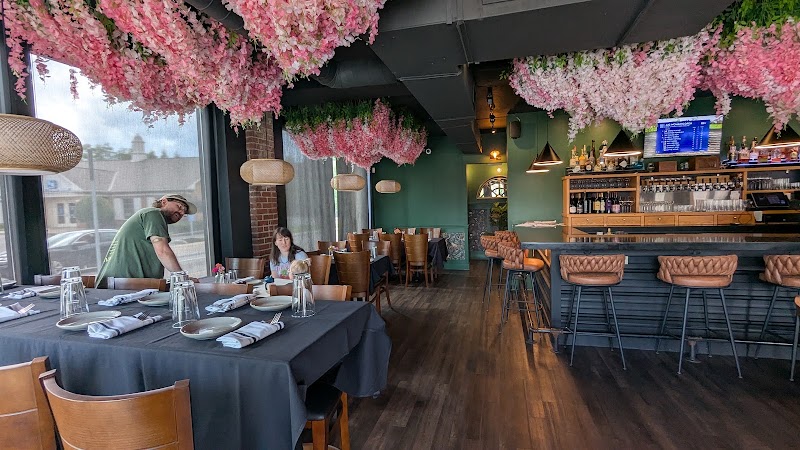 Food and interior photo 1 at Ziqr - Progressive Indian Restaurant in Cincinnati