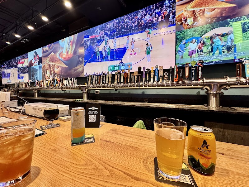 Food and interior photo 2 at Thirsty Moose Taphouse in Portsmouth
