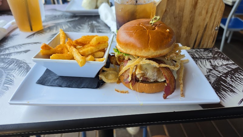Food and interior photo 3 at RipTydz Oceanfront Grille & Rooftop Bar in Myrtle Beach