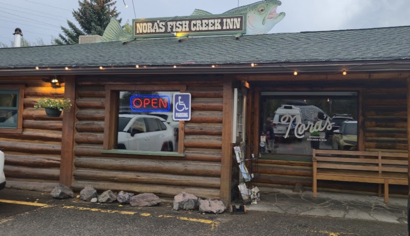 Food and interior photo 4 at Nora's Fish Creek Inn in Wilson