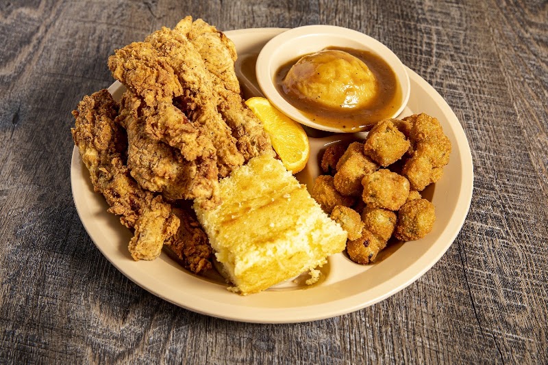 Food and interior photo 1 at Lambert's Café in Sikeston