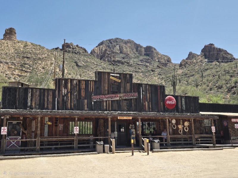 Food and interior photo 4 at Tortilla Flat Saloon in Tortilla Flat