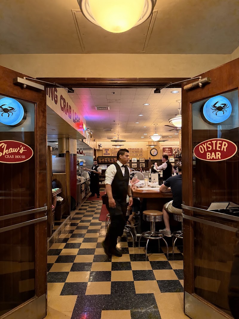 Food and interior photo 4 at Shaw's Crab House in Chicago