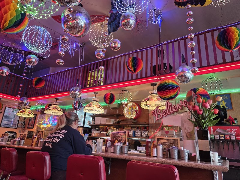 Food and interior photo 4 at Orphan Andy's Restaurant in San Francisco