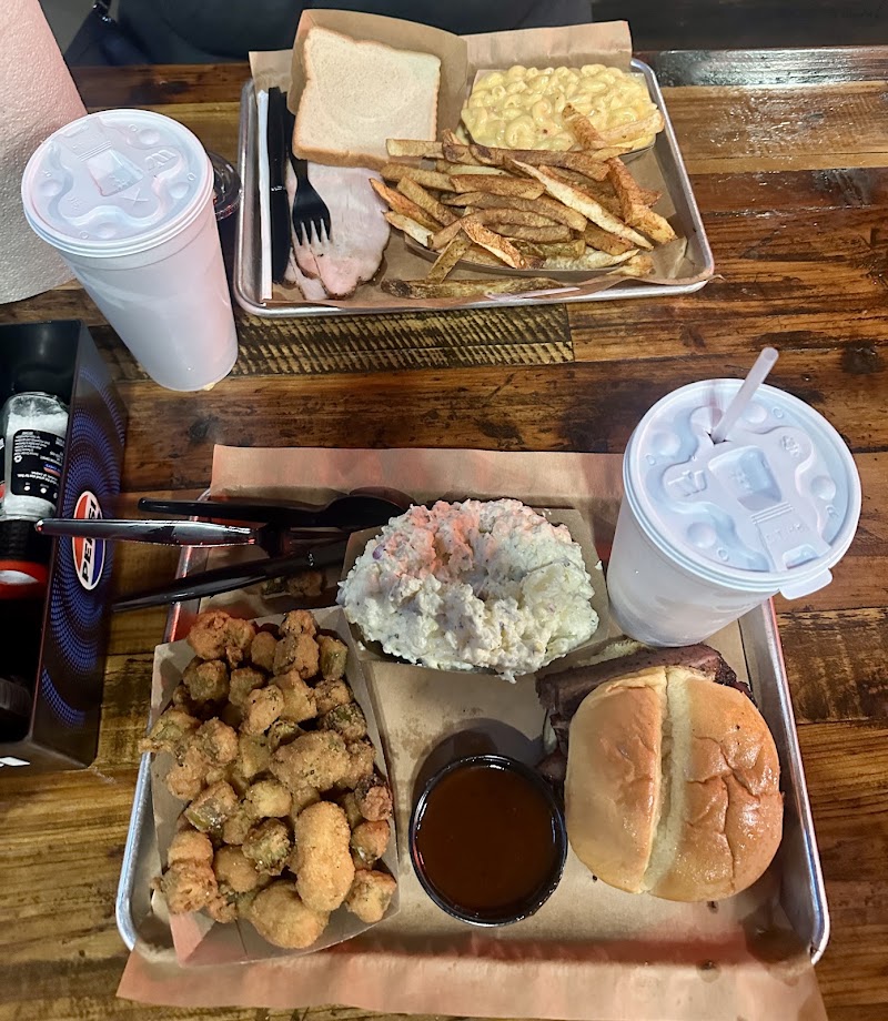 Food and interior photo 2 at Hutchins BBQ in Frisco
