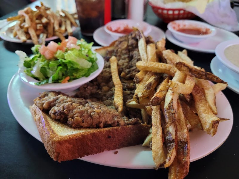 Food and interior photo 2 at Mary's Cafe in Strawn