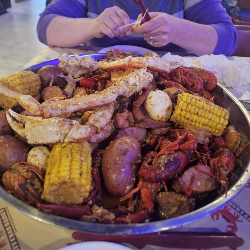 Food and interior photo 5 at Rusty Crab Daddy Seafood Restaurant And Bar in Colorado Springs
