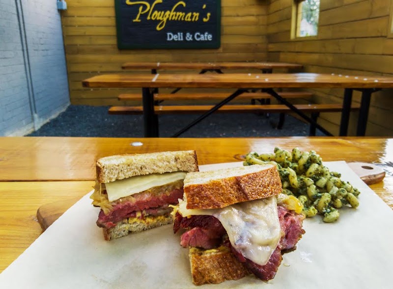 Food and interior photo 1 at Ploughman's Deli & Cafe in Houston