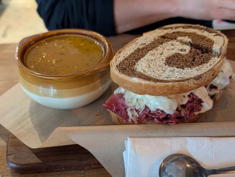 Food and interior photo 2 at Ploughman's Deli & Cafe in Houston