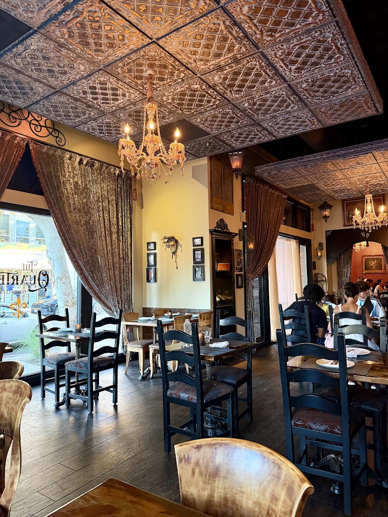 Food and interior photo 1 at The Quarter Creole Cuisine in Claremont