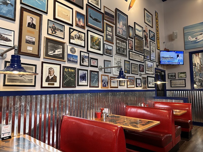 Food and interior photo 5 at Flight Deck Restaurant in Lexington