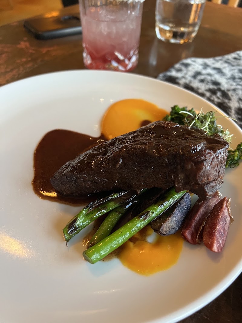 Food and interior photo 2 at Gallatin River Lodge and Restaurant in Bozeman