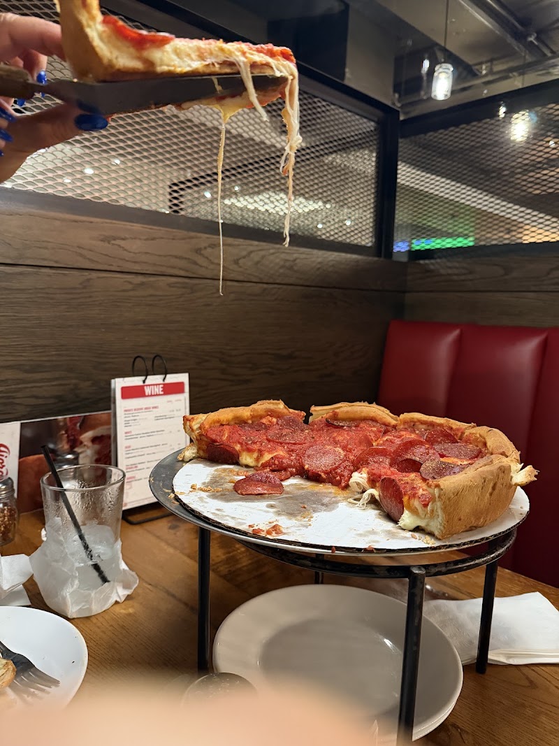 Food and interior photo 2 at Giordano's in Chicago