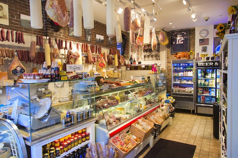Food and interior photo 1 at Monica's Mercato in Boston