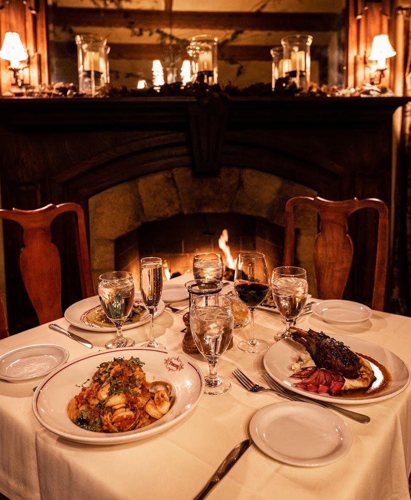 Food and interior photo 1 at Tuscany Restaurant in Salt Lake City
