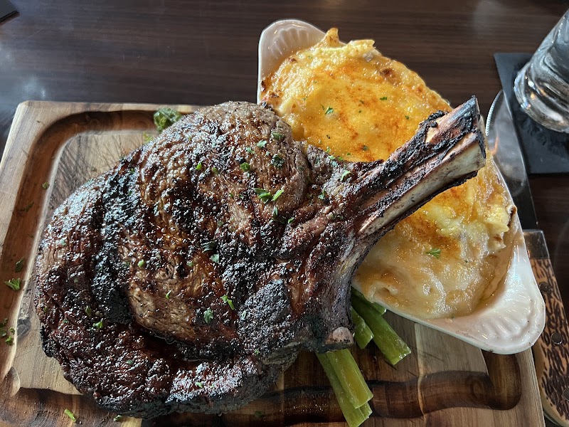 Food and interior photo 5 at Steiner Ranch Steakhouse in Austin