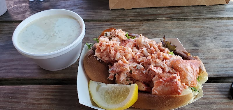 Food and interior photo 1 at Monahan's Clam Shack by the Sea in Narragansett