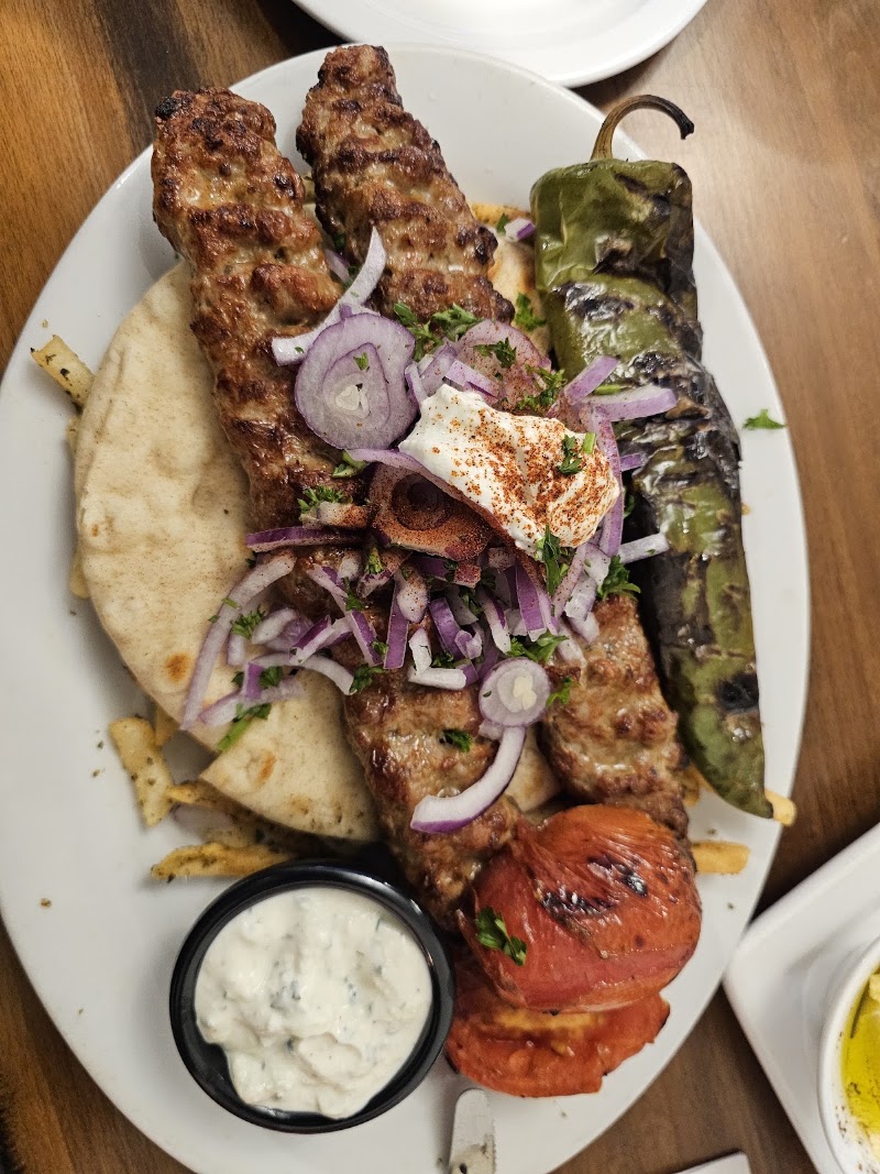 Food and interior photo 4 at Meraki Grill in Anchorage