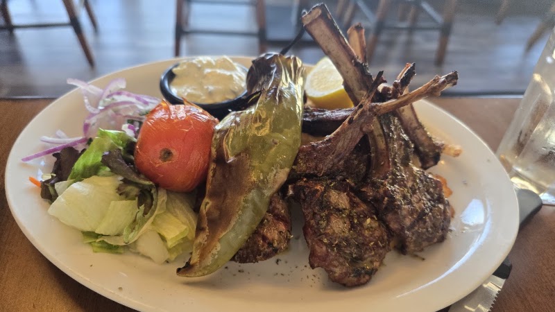 Food and interior photo 2 at Meraki Grill in Anchorage
