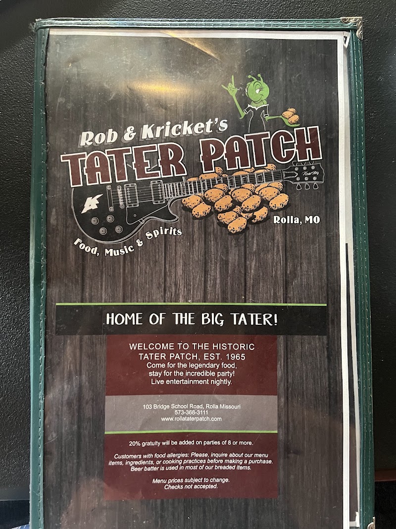 Food and interior photo 4 at Tater Patch in Rolla