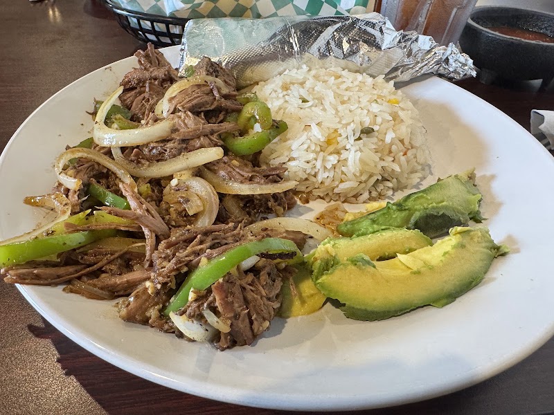 Food and interior photo 1 at Las Hefas Latín Cuisine in Hays