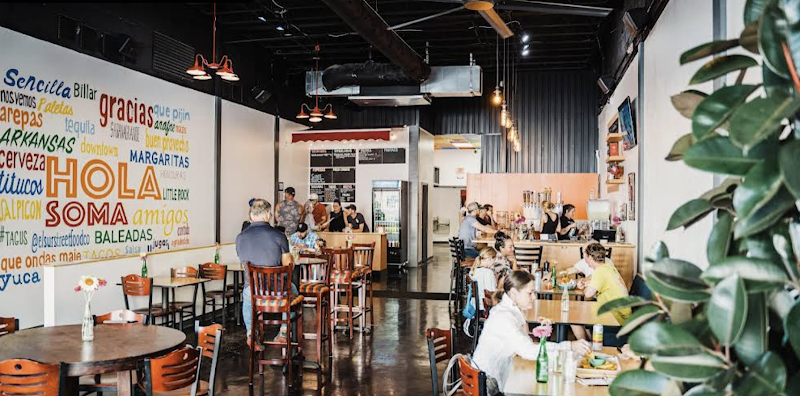 Food and interior photo 3 at El Sur Street Food Co in Little Rock