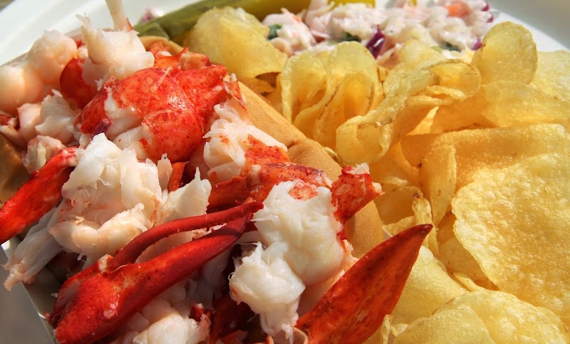 Food and interior photo 1 at McLoons Lobster Shack in South Thomaston
