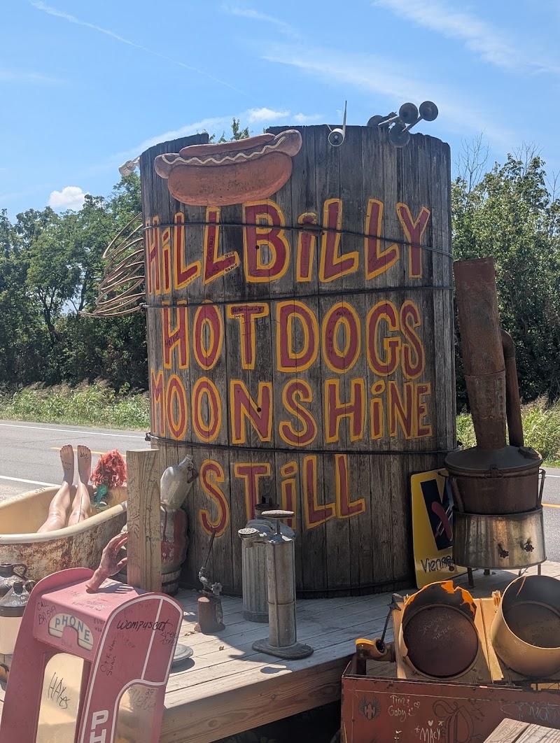 Food and interior photo 3 at Hillbilly Hot Dogs in Lesage
