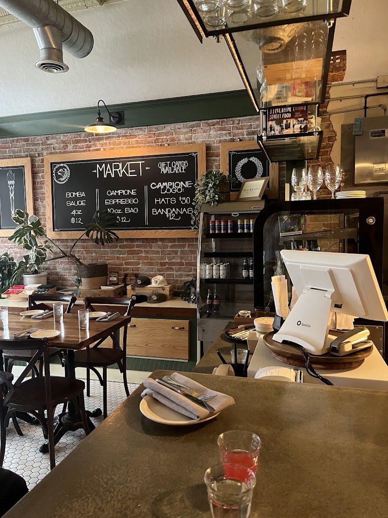 Food and interior photo 5 at Campione in Livingston