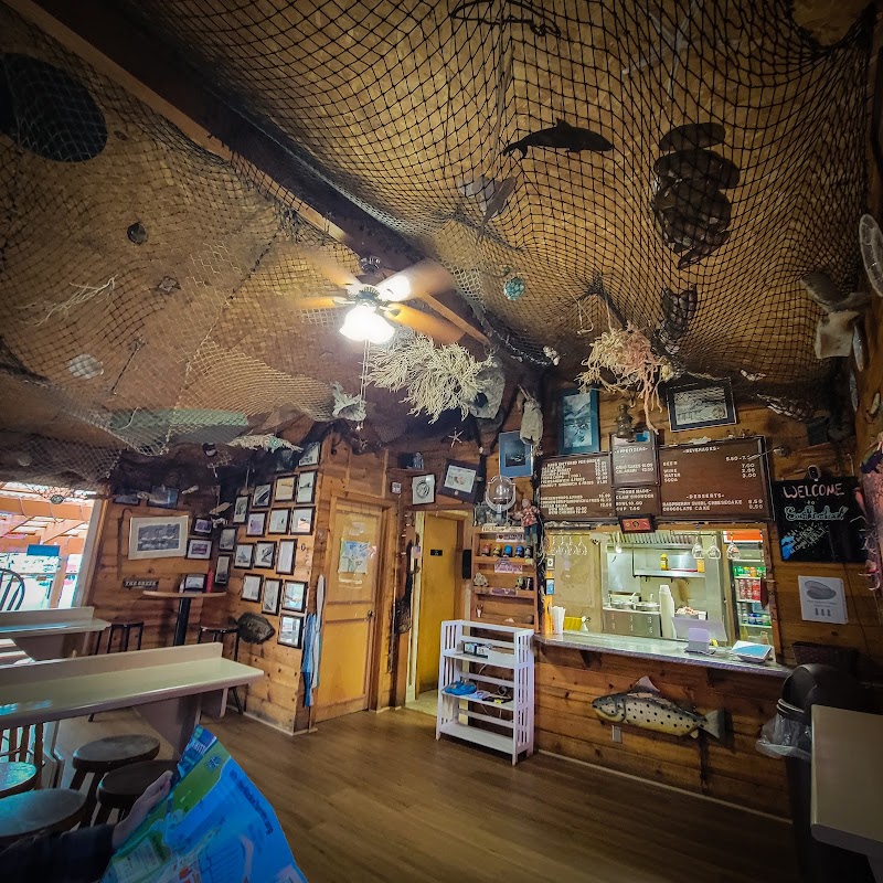 Food and interior photo 3 at Varly's Swiftwater Seafood Cafe in Whittier