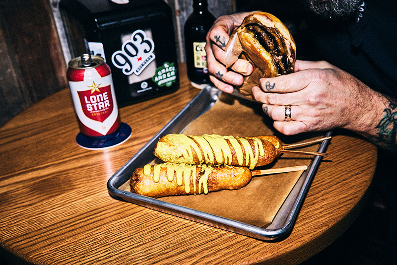 Food and interior photo 1 at Rodeo Bar in Dallas