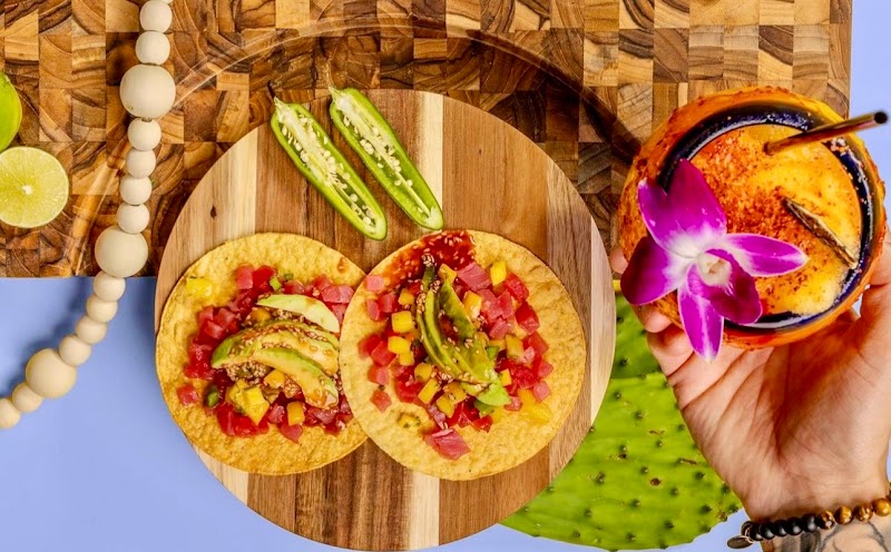 Food and interior photo 2 at Fiesta Azul Tequila House ABQ in Albuquerque