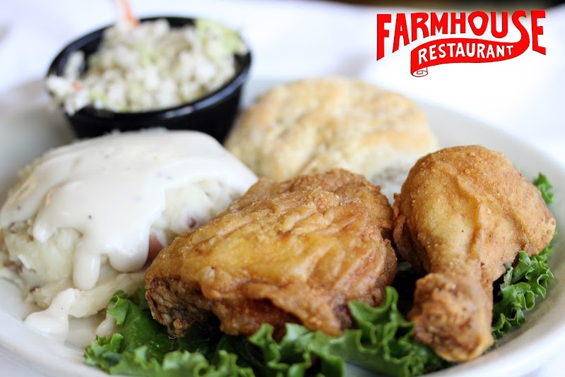 Food and interior photo 1 at Farmhouse Restaurant in Branson